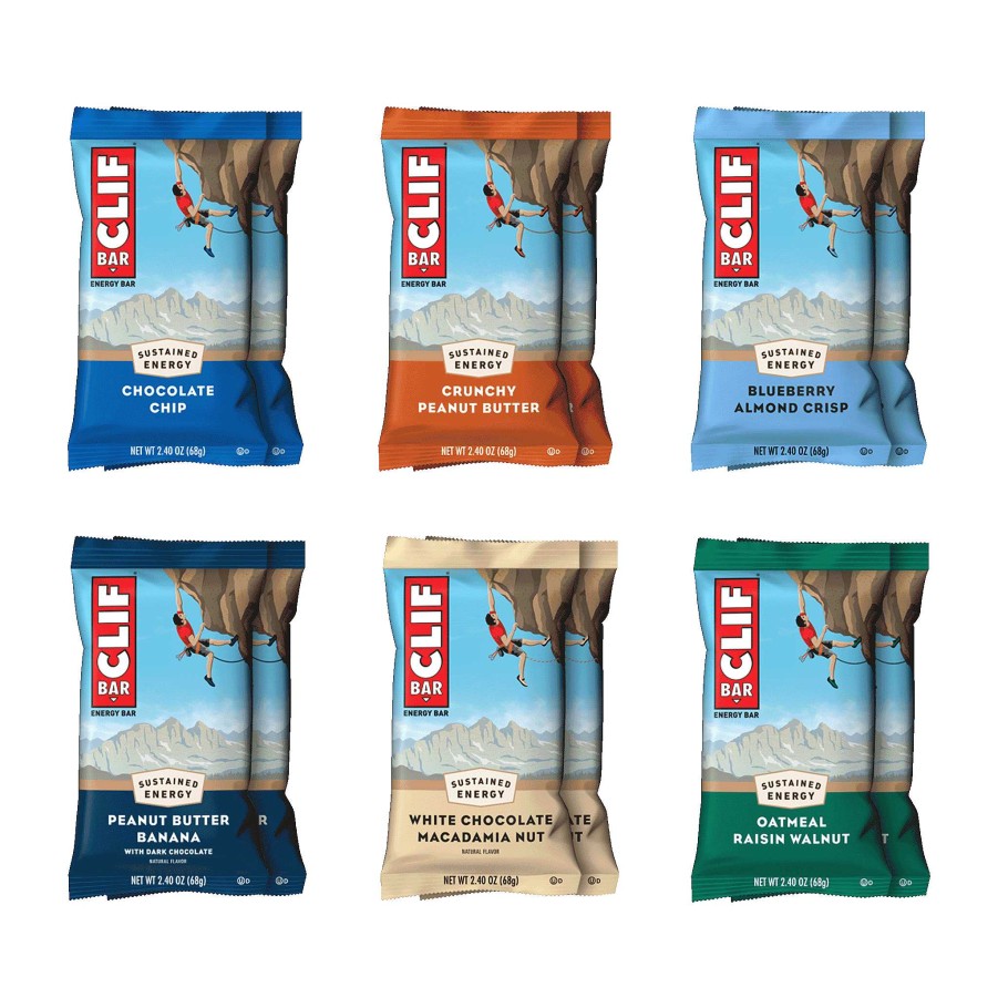 Favoriet Clif Bar | Clif Bar-Proefpakket, 12 Repen