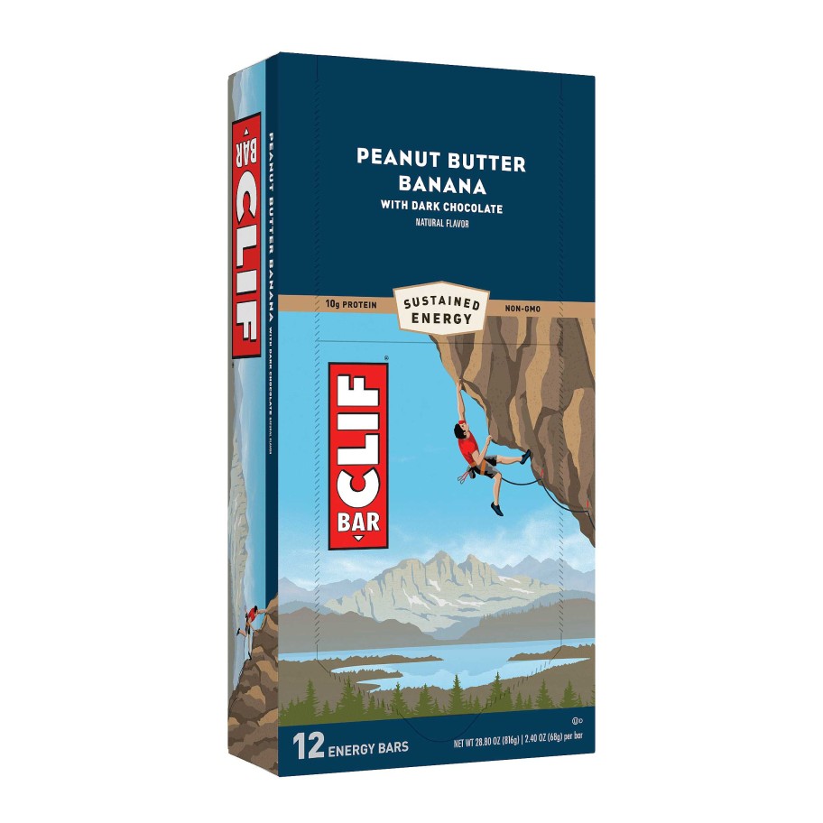 Clif Clif Bar | Pindakaasbanaan Met Een Donkere Chocoladesmaak