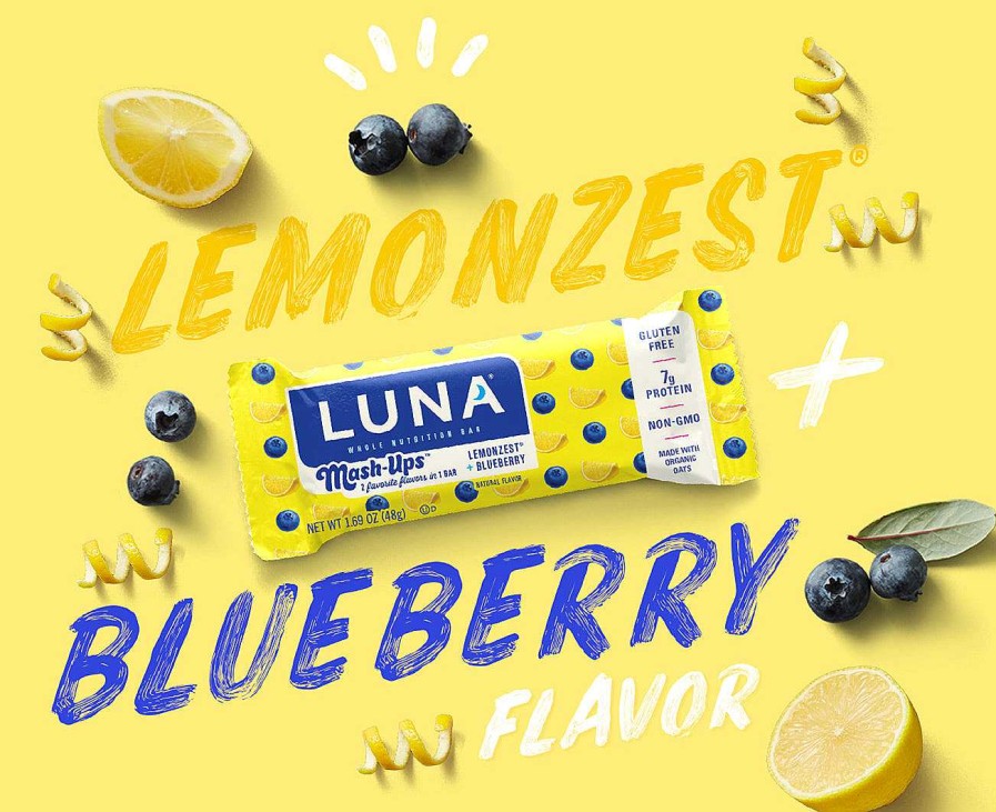 Luna Clif Bar | Mash-Ups™: Lemonzest® + Bosbes