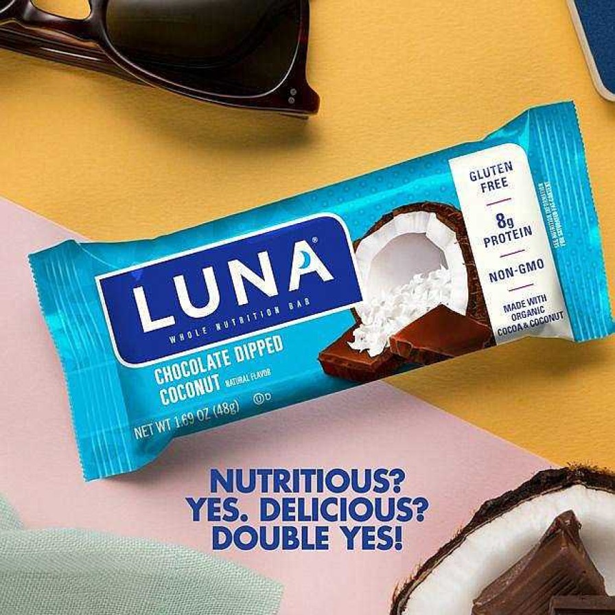 Luna Clif Bar | Chocolade Gedipte Kokossmaak