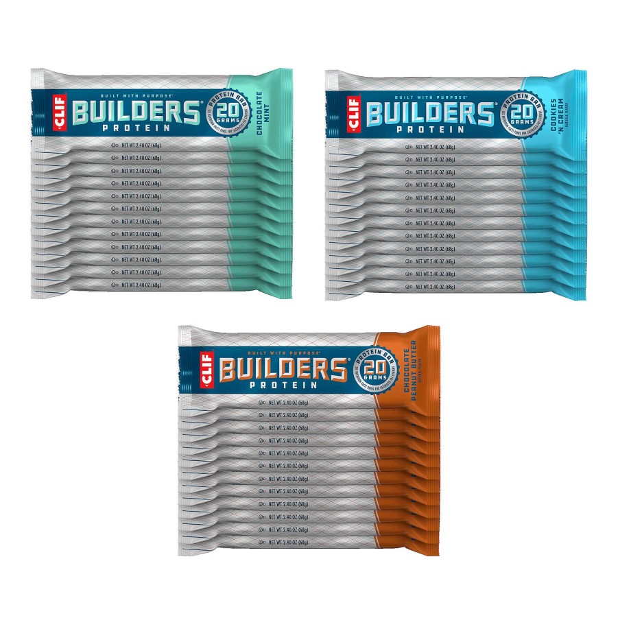 Luna Clif Bar | Cliff Builders® Bulkvariatiepakket, 36 Repen