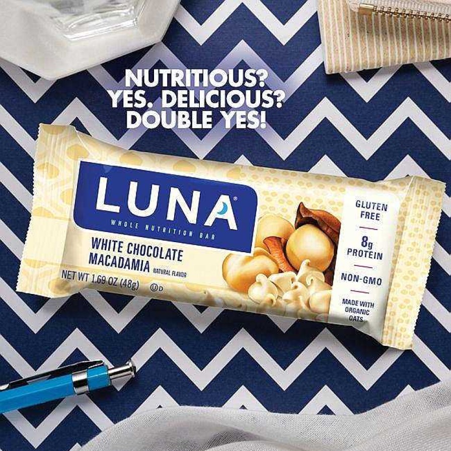 Luna Clif Bar | Macadamia-Smaak Van Witte Chocolade