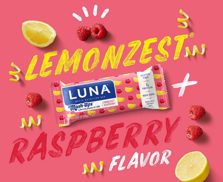 Luna Clif Bar | Mash-Ups™: Lemonzest® + Framboos